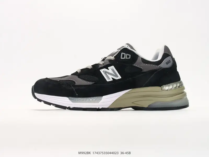 New Balance Спортивная обувь Ретро Дышащий Амортизация M992BK #17437535044023